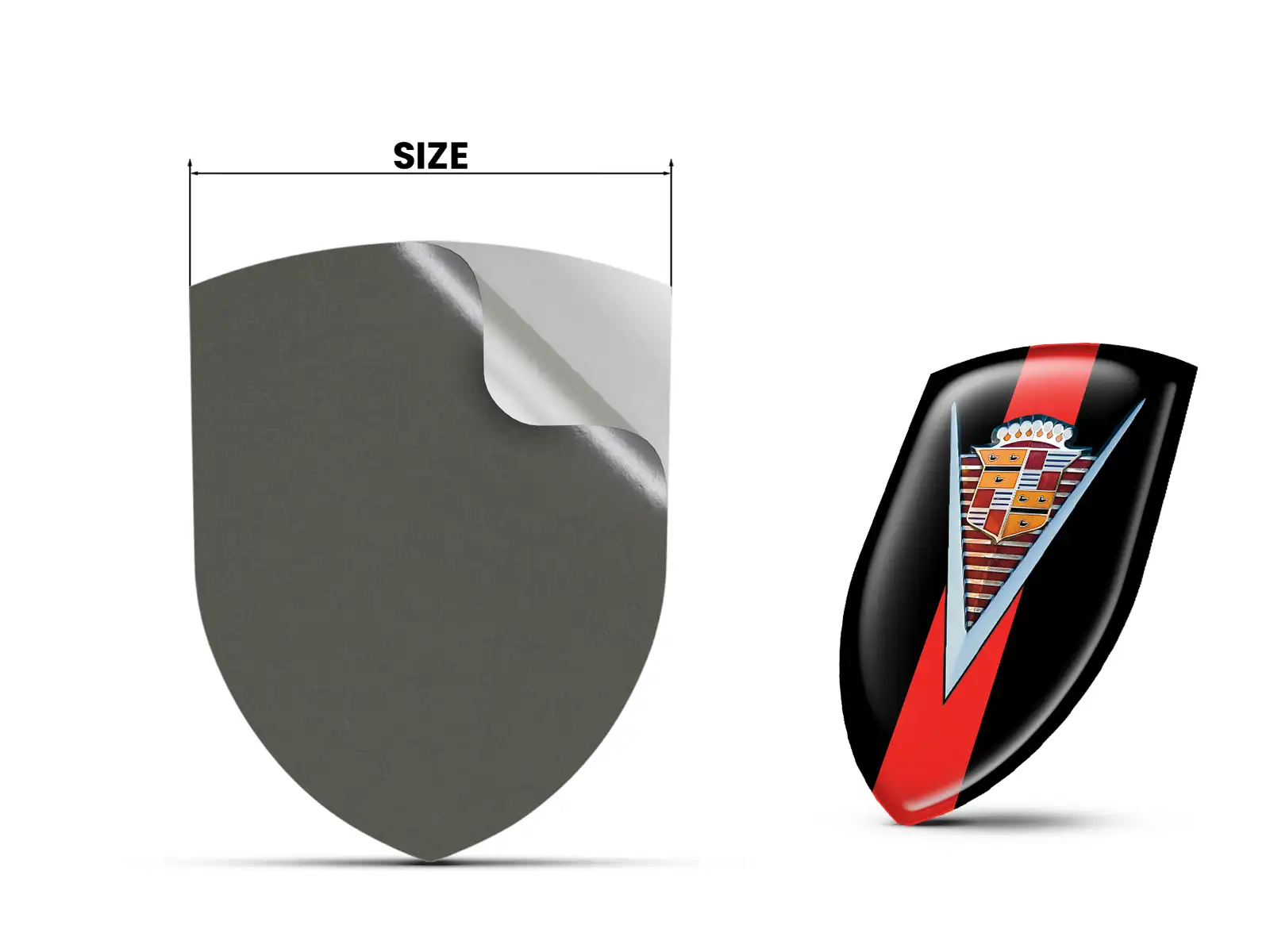Cadillac Etiquetas Negocio Pro Máximo Estilo Resistente Diseño ST